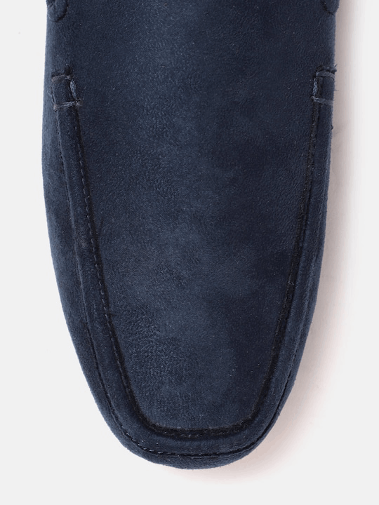 Women Navy Blue Solid Mules